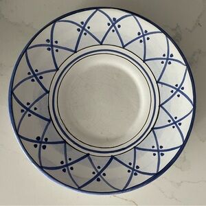 Vintage Hand-Painted Portuguese Ceramic Plate